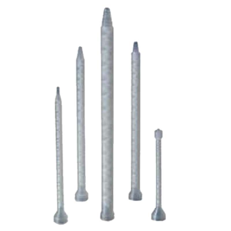 TAH™ 161 Static Disposable Spiral Bell Mixer, 0.497 in x 0.670 in x 11.60 in, 24 Elements, White